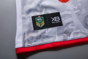 Thailande Maillot St.George Illawarra Dragons 2018 Blanc