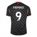 Maillot Liverpool NO.9 Firmino 3ª 2020-21 Noir