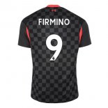 Maillot Liverpool NO.9 Firmino 3ª 2020-21 Noir