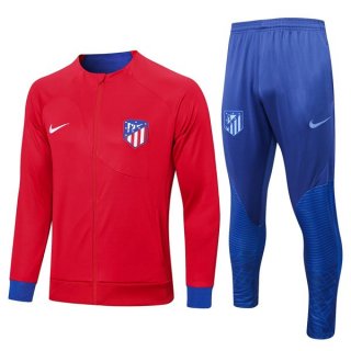 Survetement Atletico Madrid 2022-23 Rouge Bleu