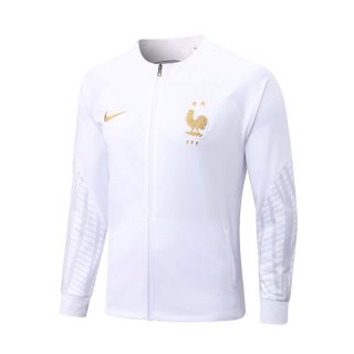 Veste France 2022 2023 Blanc Bleu