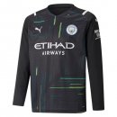 Thailande Maillot Manchester City Gardien ML 2021-22 Noir