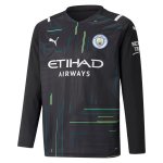 Thailande Maillot Manchester City Gardien ML 2021-22 Noir Thailande Maillot Manchester City Gardien ML 2021-22 Noir