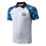 Polo Chelsea 2022-23 Blanc