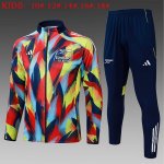 Enfant Survetement Arsenal 2025-26 Bleu Rouge 3