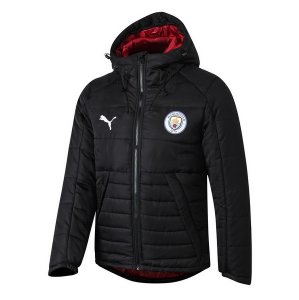 Veste Vers Le Bas Manchester City Conjunto Complet 2019-20 Noir