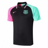 Polo Barcelone 2020-21 Noir Rose Vert