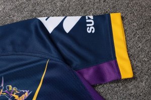 Thailande Maillot Melbourne Storm 2017 2018 Bleu