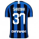 Maillot Inter Milan NO.37 Skriniar 1ª 2019-20 Bleu