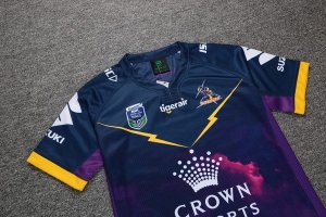 Thailande Maillot Melbourne Storm 2017 2018 Bleu