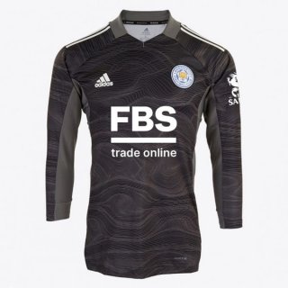 Thailande Maillot Leicester City Gardien ML 2021-22 Noir