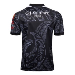 Thailande Maillot New Zealand Kiwis RLWC 1ª 2017 2018 Noir