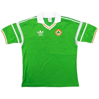 Maillot Irlanda 1ª Retro 1988 1990 Vert