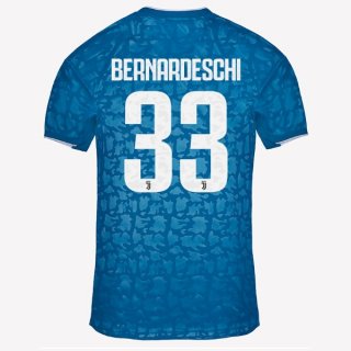 Maillot Juventus NO.33 Bernaroeschi 3ª 2019-20 Bleu