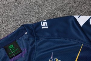 Thailande Maillot Melbourne Storm 2017 2018 Bleu