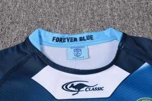 Thailande Maillot NSW Blues Classic Capitanes TRUE Bleue 2017 2018 Bleu