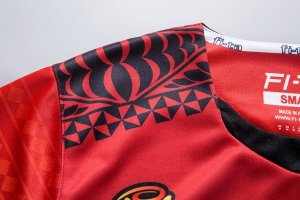 Thailande Maillot Tonga RLWC 1ª 2017 2018 Rouge