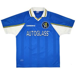 Thailande Maillot Chelsea 1ª Retro 1997 1999 Bleu