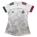 Maillot Mexique 2ª Femme 2020 Blanc