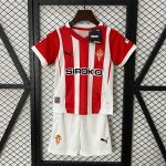 Maillot Sporting Gijon 1ª Enfant 2024-25 Maillot Sporting Gijon 1ª Enfant 2024-25