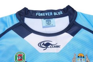 Thailande Maillot NSW Blues Classic 1ª 2017 2018 Bleu