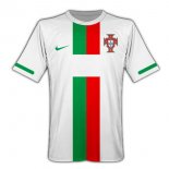 Thailande Maillot Portugal 2ª Retro 2010 Blanc