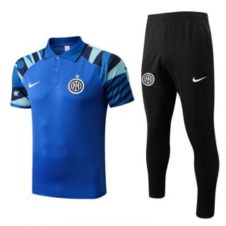 Polo Inter Milan Ensemble Complet 2022-23 Bleu