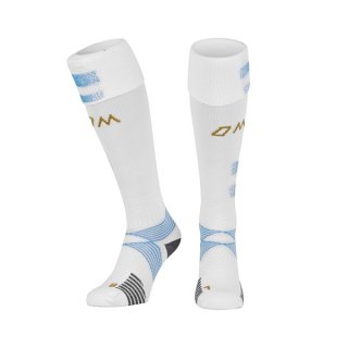 Chaussette Marseille 1ª 2020-21 Blanc Chaussette Marseille 1ª 2020-21 Blanc