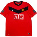 Thailande Maillot Manchester United 1ª Retro 2009 2010 Rouge