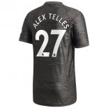 Maillot Manchester United NO.27 Alex Telles 2ª 2020-21 Noir