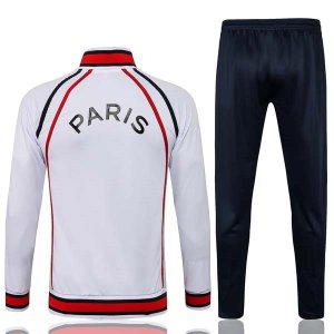 Survetement Paris Saint Germain 2022 Blanc Rouge