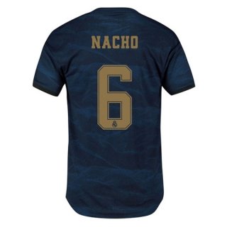 Maillot Real Madrid NO.6 Nacho 2ª 2019-20 Bleu