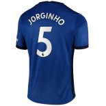 Maillot Chelsea NO.5 Jorginho 1ª 2020-21 Bleu