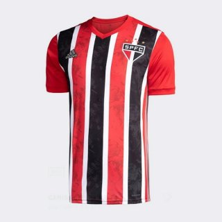 Thailande Maillot São Paulo 2ª 2020-21 Rouge