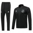 Survetement Ajax 2019-20 Noir Blanc