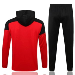 Sweat Shirt Capuche Ensemble Complet Arsenal 2022-23 Rouge