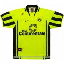 Thailande Maillot Borussia Dortmund 1ª Retro 1996 1997 Jaune