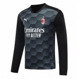 Maillot AC Milan 2ª ML Gardien 2020-21 Noir