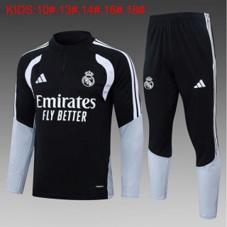 Enfant Training Top Real Madrid 2026-27 Noir 3