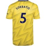 Maillot Arsenal NO.5 Sokratis 2ª 2019-20 Jaune Maillot Arsenal NO.5 Sokratis 2ª 2019-20 Jaune