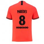 Maillot Paris Saint Germain NO.8 Paredes 2ª 2019-20 Orange