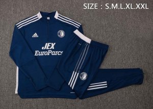 Training Top Feyenoord Rotterdam 2022 Bleu Noir