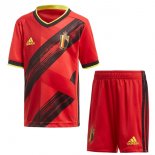 Maillot Belgique 1ª Enfant 2020 Rouge