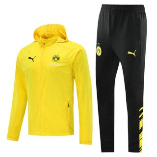 Coupe Vent Borussia Dortmund Ensemble Complet 2021-22 Jaune Noir