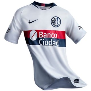 Thailande Maillot San Lorenzo Almagro 2ª 2019-20 Blanc