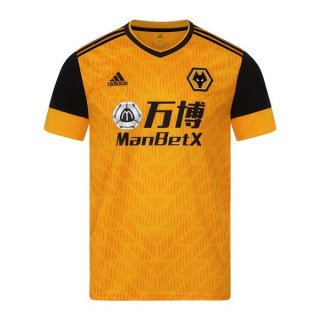 Thailande Maillot Wolves 1ª 2020-21 Jaune