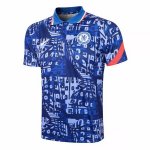 Polo Chelsea 2021-22 Bleu Polo Chelsea 2021-22 Bleu
