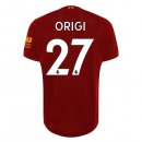 Maillot Liverpool NO.27 Origi 1ª 2019-20 Rouge