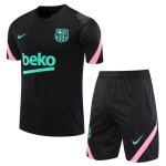 Entrainement Barcelone Ensemble Complet 2020-21 Noir Vert Entrainement Barcelone Ensemble Complet 2020-21 Noir Vert