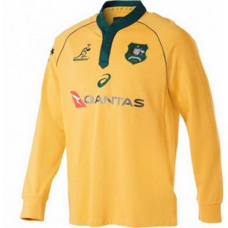 Maillot Australie ML 1ª 2018 Jaune